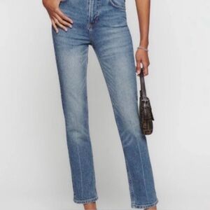 Reformation Liza straight leg sz 27
